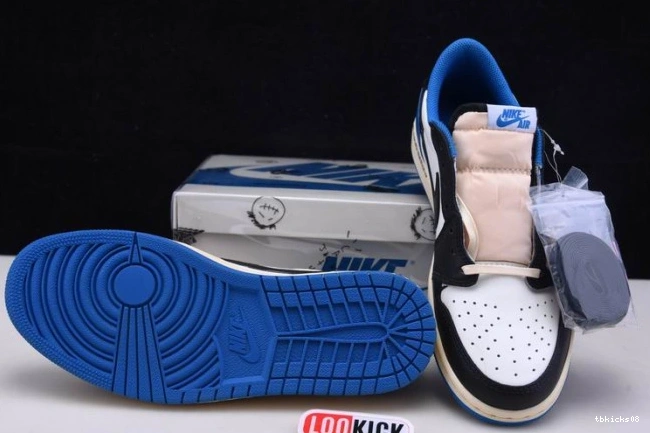Reps TBkick x Jordan Retro Design Fragment Low 1 DM7866-140 x Travis Scott Air 0822